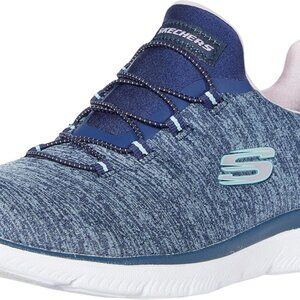 Women's Mesh Slip-On Sneakers Lightweight Memory Foam Cushioned Comfort